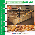 Benutzerdefinierte moderne Holz Bäckerei Display Regale